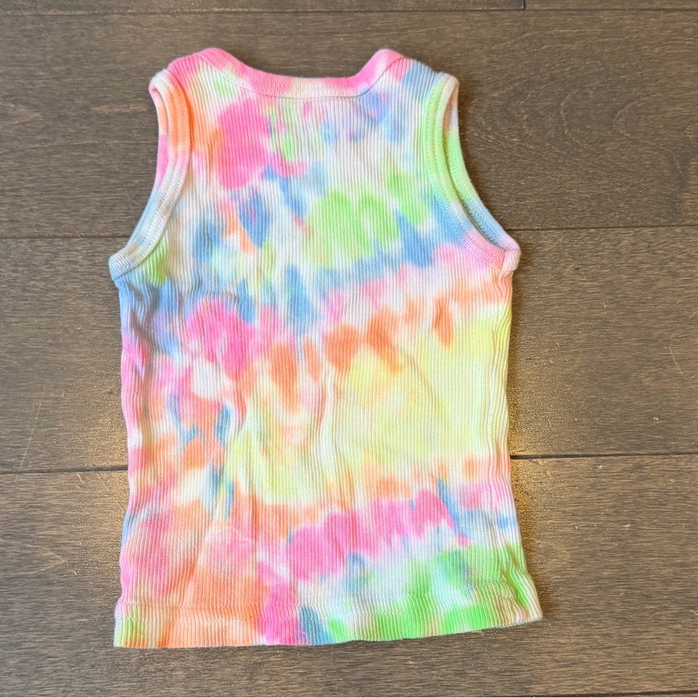 Designer Rock & Candy Girls' Tie-Dye Smile Tank - Picture 6 of 6